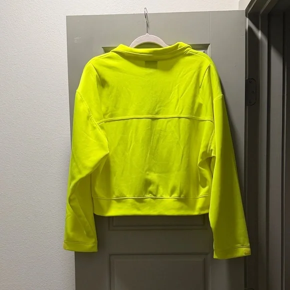 Nike Women's Vibrant Yellow Bomber Jacket - Picture 3 of 3
